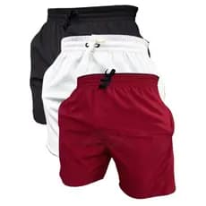 3 BERMUDAS MAURICINHO LS TACTEL 🩳 SHORTS TACTEL ótimo p seo verão
