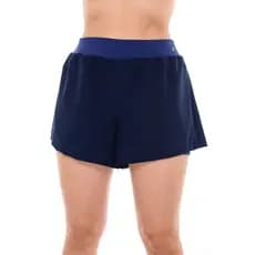 Short Duplo Feminino Fitness Academia Premium Diferenciado