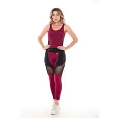 Conjunto de Academia Top e Calça Legging Fitness