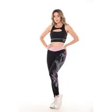 conjunto top e legging feminino suplex academia fitness treino