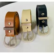 Kit 3 Cintos INFANTIL Elegante e Moderno para Meninos e Meninas Unisex