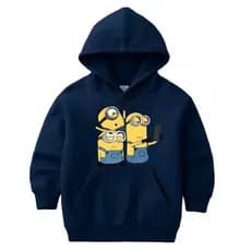 Moletom Canguru Infantil Juvenil Estampado Minions Qualidade Premium