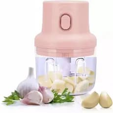 mini picador de alimentos elétrico 3 lâminas 250 ml MING