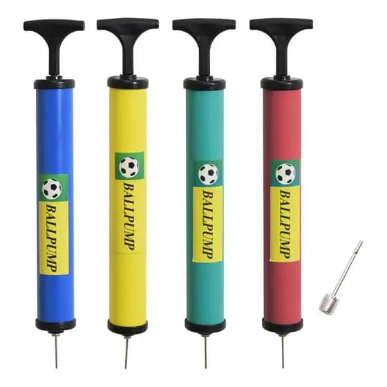 Bomba de Ar Manual Para Bolas Com Bico Color