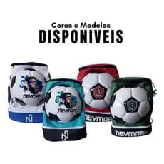 Mochila Neymar Jr Com Jogo Estampada e Cores Sortidas Infantil