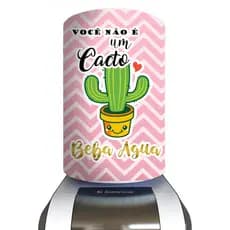 Capa Para Galão De Água 20L Com Estampa Moderna Vários Modelos - COLOCAMOS A LOGO DA SUA EMPRESA