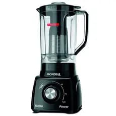 Liquidificador Turbo Power L-99 FB Copo San Cristal 3 Velocidades Mondial