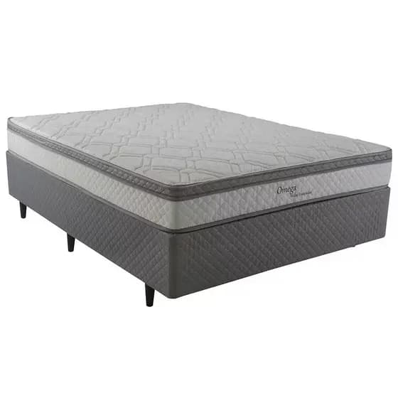Cama Box Casal Omega Pillow Top Molas Ensacadas Herval