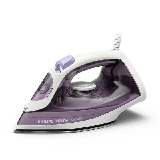 Ferro de Passar a Vapor Srie 2000 DST2020 Base Cermica Reservatrio 250ml Philips Walita