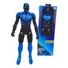 Boneco Blue Beetle Besouro Azul Articulado 15cm e 30cm - Sunny