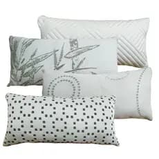 Kit 02 Travesseiros Almofadas para Pernas Leg pillow 60x30cm Firme Macio