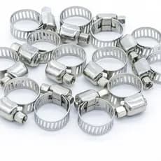 Kit Abraçadeira Inox Reforçada 13–22mm para Mangueira