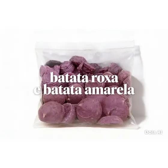 Doce de batata roxa e Doce de batata amarela