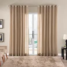 Cortina Voil Gaze de Linho 4m (4,00) de Largura Para Varao Envio Imediato