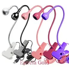 Mini Lâmpada Uv Led USB Flexível Metal Garra Seca Esmalte Nail Desing
