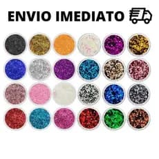 Glitter Flocado e Finos Com 24 Para Unhas Unidades Lançamento Promoção