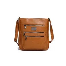 BOLSA FEMININA NOVA TIRACOLO ALCA TRANSCERSAL COM MUILTI ZIPER