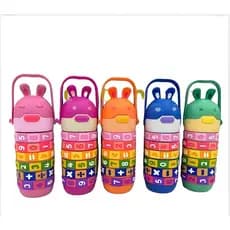 Infantil 520ML Com Canudo Chaleira  Mantenha a Diversão  Hidratação Números divertidos e educativos