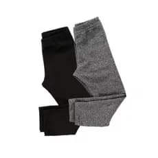 ki 2 Legging Infantil Menina Lisa Tradicional Peluciada Basica.Tam 2 ao 12-calça inverno