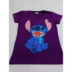 Kit 4 Camisetas Sortidas Verão infantil Menina Tamanho 2 ao 14 anos pers