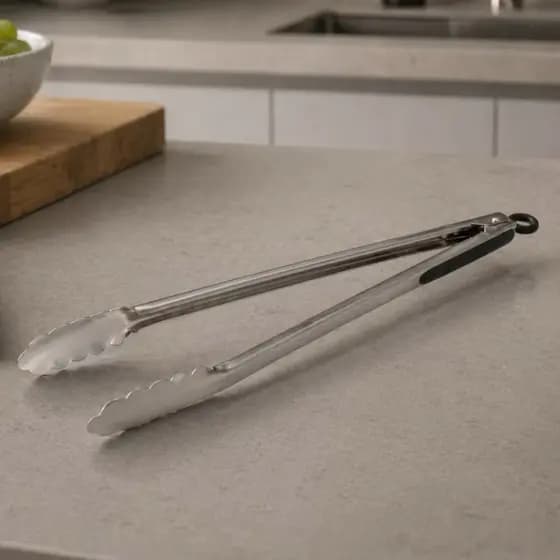 Pegador Inox 35,6cm Churrasco Universal Profissional