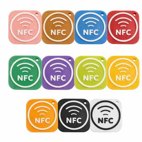 Chaveiro Com Logo NFC Compartilhe por Aproximação!