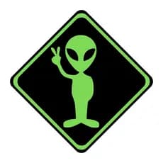 Placa Decorativa "Corpo Alien " Ecológica