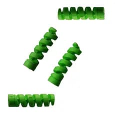 Protetor p/ Cabo carregador Celular USB  tablet Controle game em silicone mola espiral  4 pares, 8 peças cor aleatórias