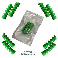 Protetor para cabo Usb kit com cinco pares  - Mola espiral flexível - silicone - Carregadores celulares tablets controles de vídeo game cores aleatórias