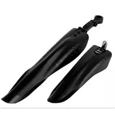 Par Paralamas de Bicicleta Em Nylon Down Hill Cross P/ Aro 20/24/ 26 e 29 Bike Mtb