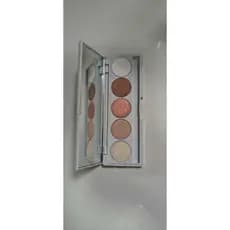 Paleta de Sombras para Noivas 5 Cores Coringas Neutras Cintilantes