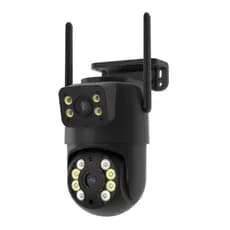 Câmera de Segurança IP Wi-Fi Full HD Lente Dupla Visão Noturna Aplicativo ICSEE Sensor de movimento