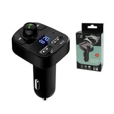 Carregador Carro Transmissor Fm Bluetooth Veicular Mp3 Rádio ming