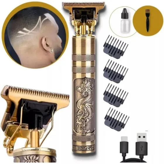 Máquina Dragão Barbear Acabamento Cortar Cabelo A melhor Cor Dragão 110v/220v