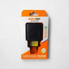 Carregador De Celular Ultra Rápido 25W Usb/Usb-C/Usb + Usb-C