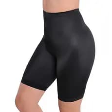 Shortinho Segunda Pele Bermuda Modeladora Feminina Cinta Abdominal Alta Compressão Zero Barriga C17
