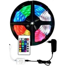 Fita Led 5m Rgb 16 Cores Controle Remoto E Fonte Tensão De Operação 3.7 Avaliação 3.7 de 5. 3 opiniões. (3)