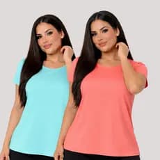 Camiseta Feminina Academia Dry Fit Lisa Treino Musculação