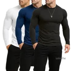 Camiseta de Compressão Térmica Academia Rash Guard Jiujitsu Apertada Justa Treino MMA Manga Longa