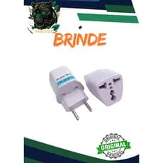 Adaptador Tomada Universal - Padrão Europeu para Brasil, Robusto e Moderno, Material de Alta Qualidade