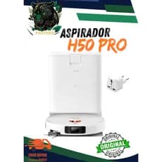 Robô Aspirador H50 Pro 15000Pa Ultra Potente Base Auto Limpante Mapeamento Inteligente 2026