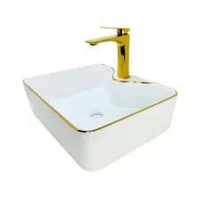 Cuba Pia De Sobrepor Banheiro Porcelana Lavabo Cod25 CB-1