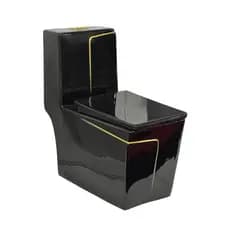 VASO SANITÁRIO MONOBLOCO LAS VEGAS BLACK GOLD