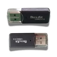 Leitor de Cartão Micro SD Card Adaptador USB Adaptador de Cartão Micro SD Card Adaptador USB