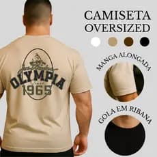 Camiseta Unissex Oversized Streetwear Olympia