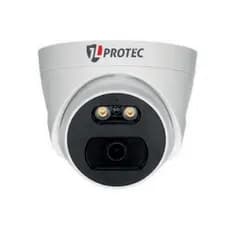 Câmera de Segurança Dome Starlight 2MP 1080P FullHD 2.8mm IP66 Alcance 20m Branca
