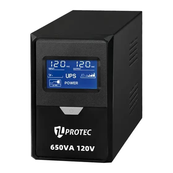 JL PROTEC Nobreak 650VA 260W com 3 Tomadas 120V, 220V ou Bivolt
