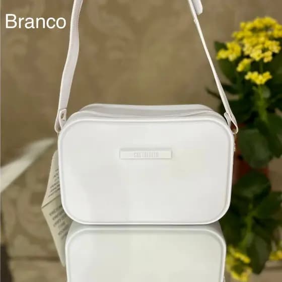 Bolsa Feminina com Alça Transversal Espaçosa Candy Color ENVIO IMEDIATO