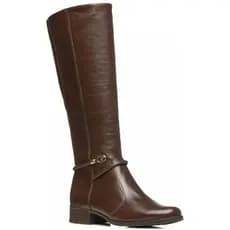 Bota Montaria Pegada 282064 Couro Feminina Marrom