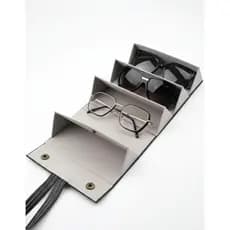 Estojo Portatil 3 Oculos Para Viagem Case Para Óculos